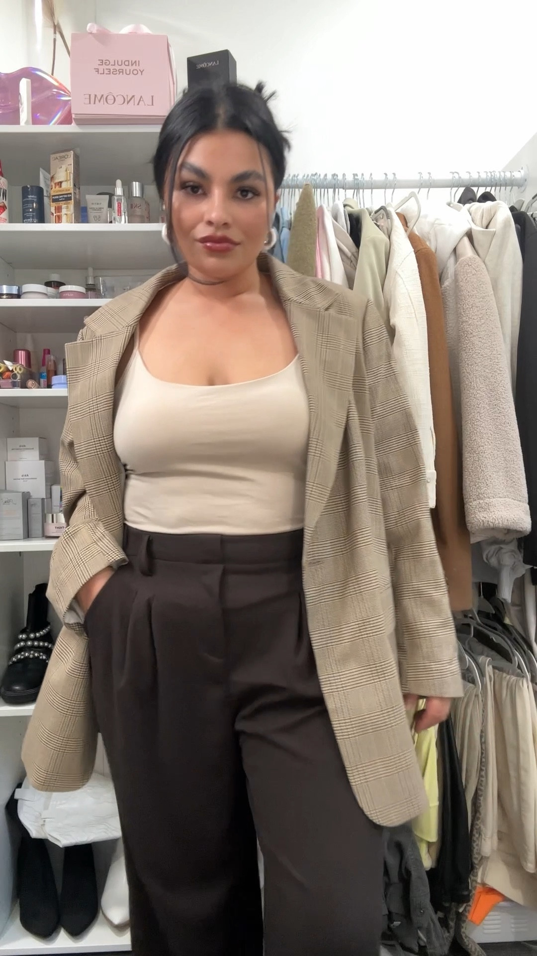 This are the halara waffle trousers sooooo comfortable all of their clothes are the most comfortable and so many colors 

#LTKMidsize #LTKStyleTip #LTKWorkwear