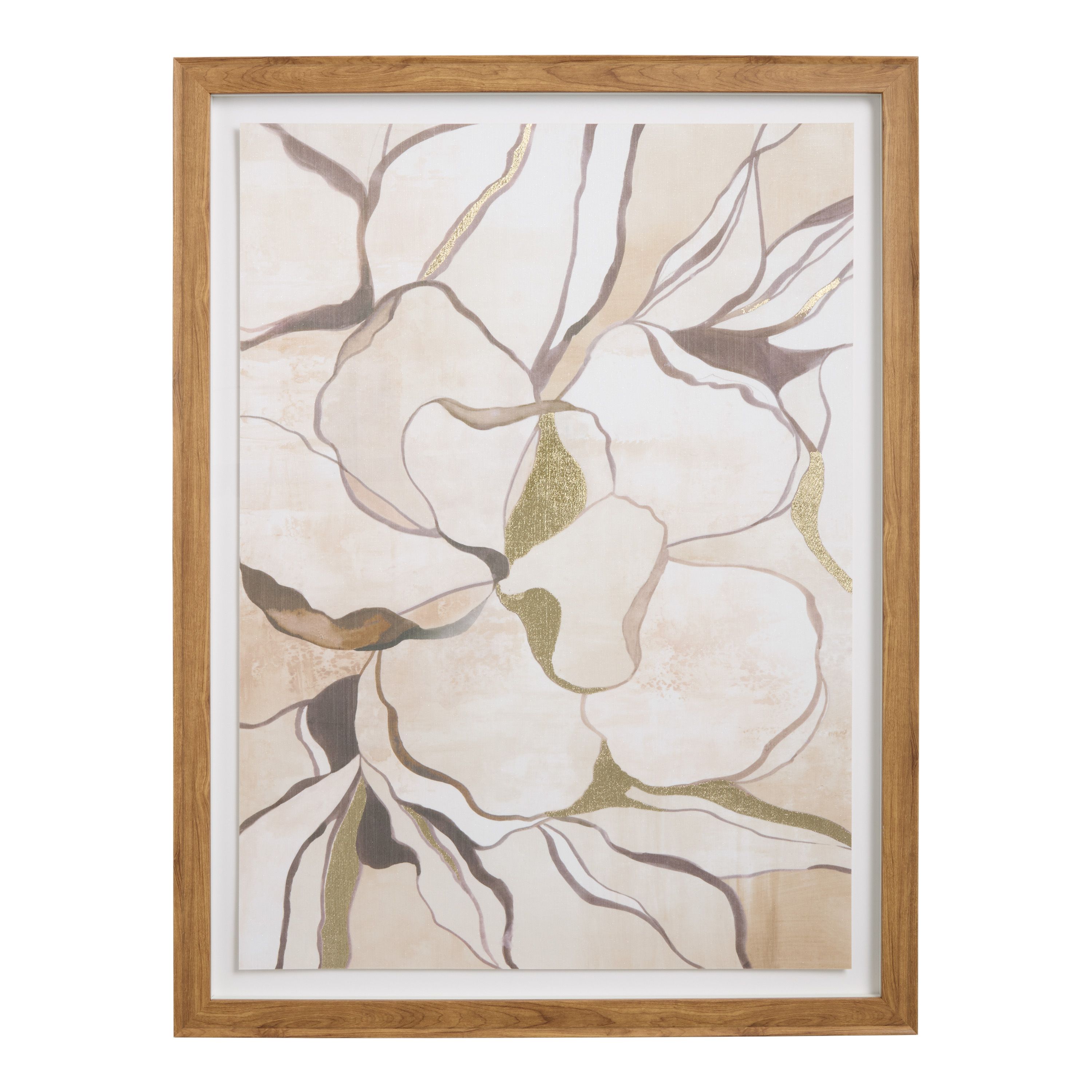 Neutral Gardens by Alex Black Framed Wall Art | World Market