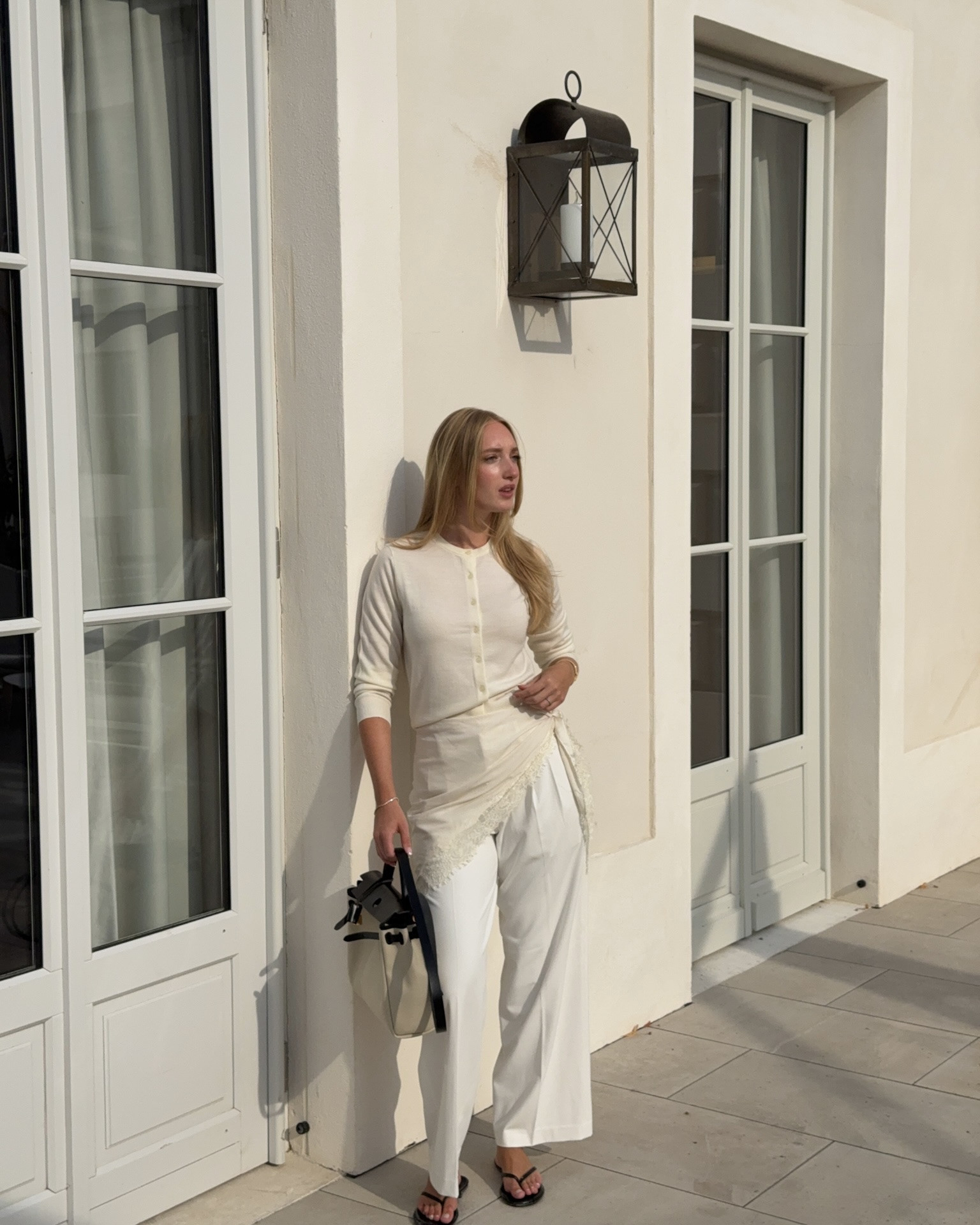 All white @UNIQLO look the perfect white trousers and merino wool cardigan. I am wearing size S for both

#LTKeurope #LTKstyletip #LTKautumn
