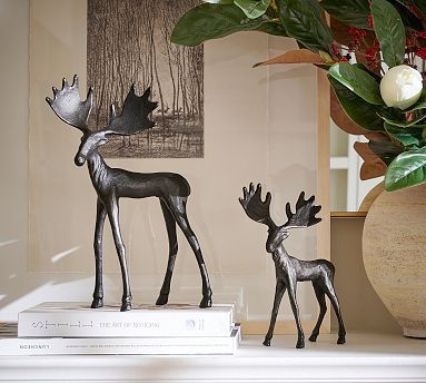 Sculpted Moose Object | Pottery Barn (US)