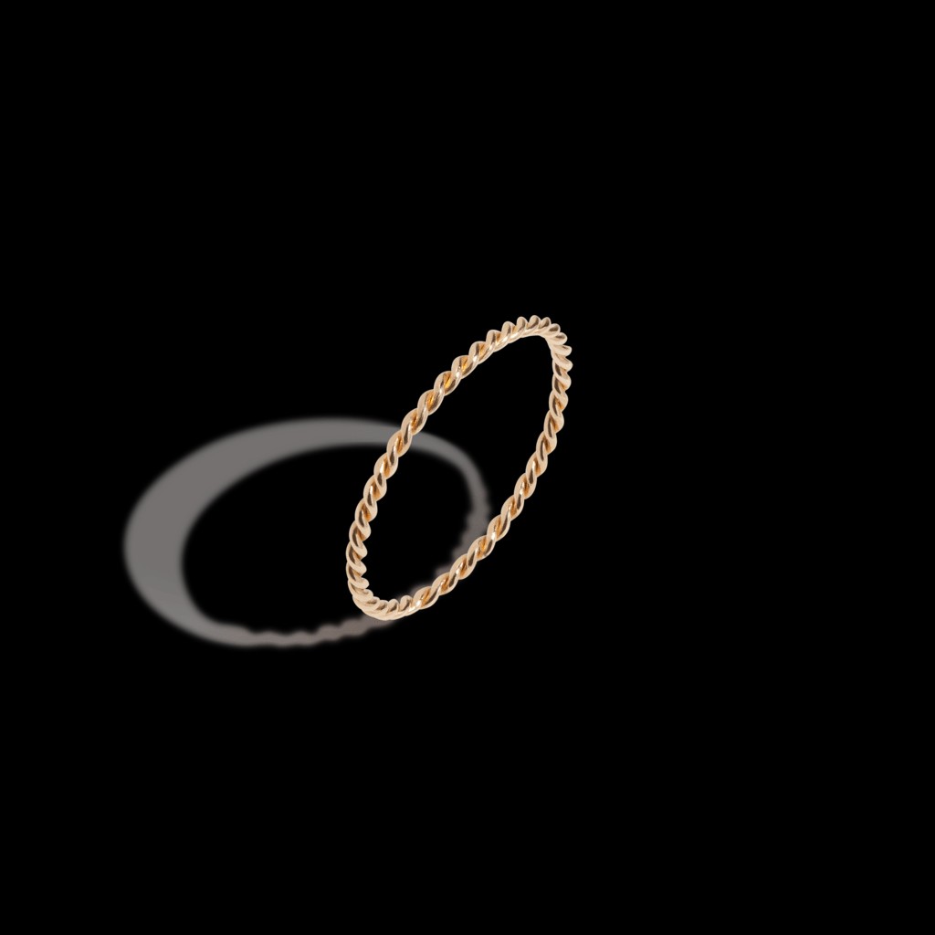 Stackable Twist Ring | AUrate New York