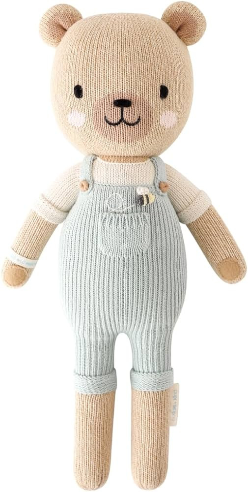 cuddle + kind Charlie The Honey Bear Little 13" Hand-Knit Doll – 1 Doll = 10 Meals, Fair Trade,... | Amazon (US)