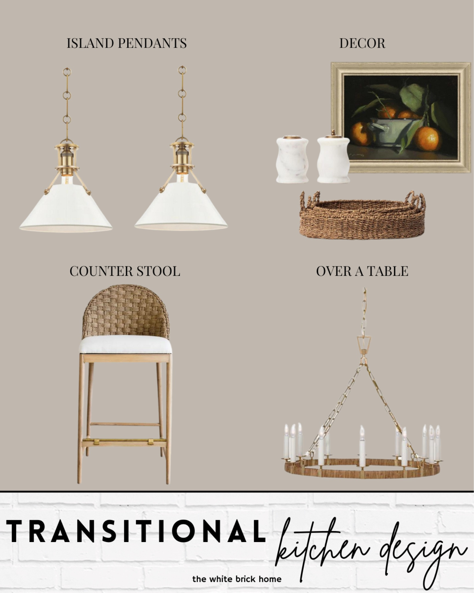 I love the combination of white with the textured elements - like this chandelier and woven stool. 

Kitchen, kitchen lighting, kitchen light fixtures, kitchen remodel, chandelier, counter stool, kitchen home decor, home decor, kitchen island pendants, kitchen island lighting, kitchen book lighting, dining room chandelier, McGee and co, lumens, ceiling lights. 

#LTKStyleTip #LTKHome #LTKSaleAlert