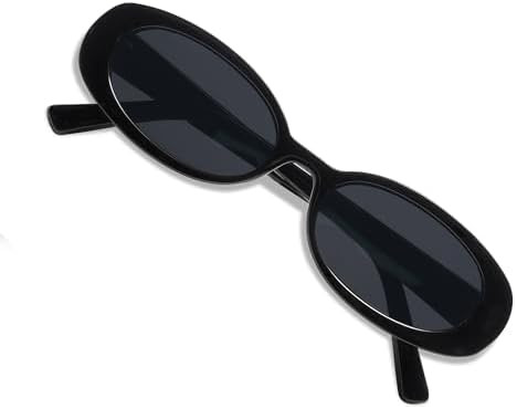 VANLINKER Polarized Retro Oval Sunglasses for Women and Men Small 90s Style VL9580 | Amazon (US)