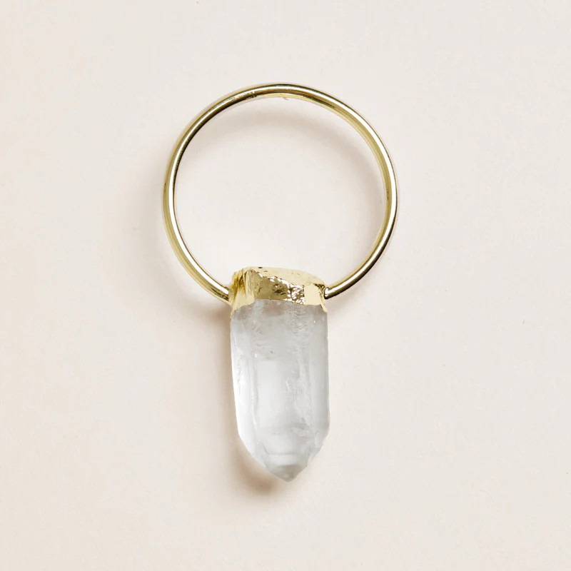 Clear Crystal Charm - Aids in Clarity and Manifestation | Parker Thatch