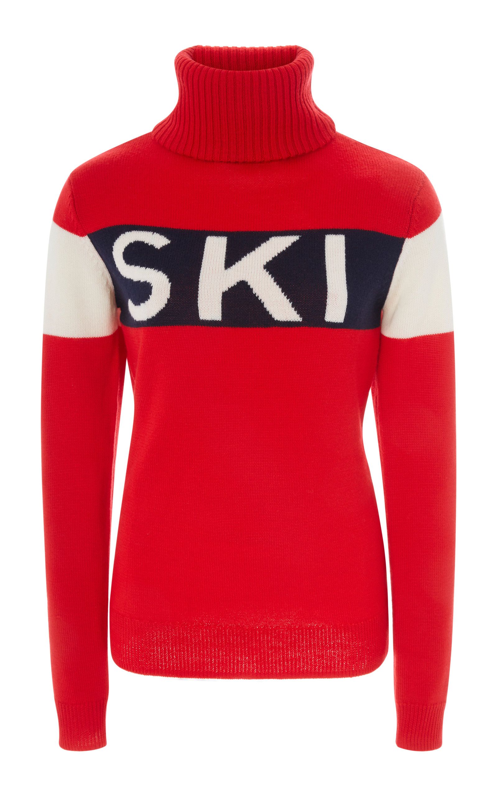 Ski Intarsia-Knit Wool Sweater by Perfect Moment | Moda Operandi | Moda Operandi Global
