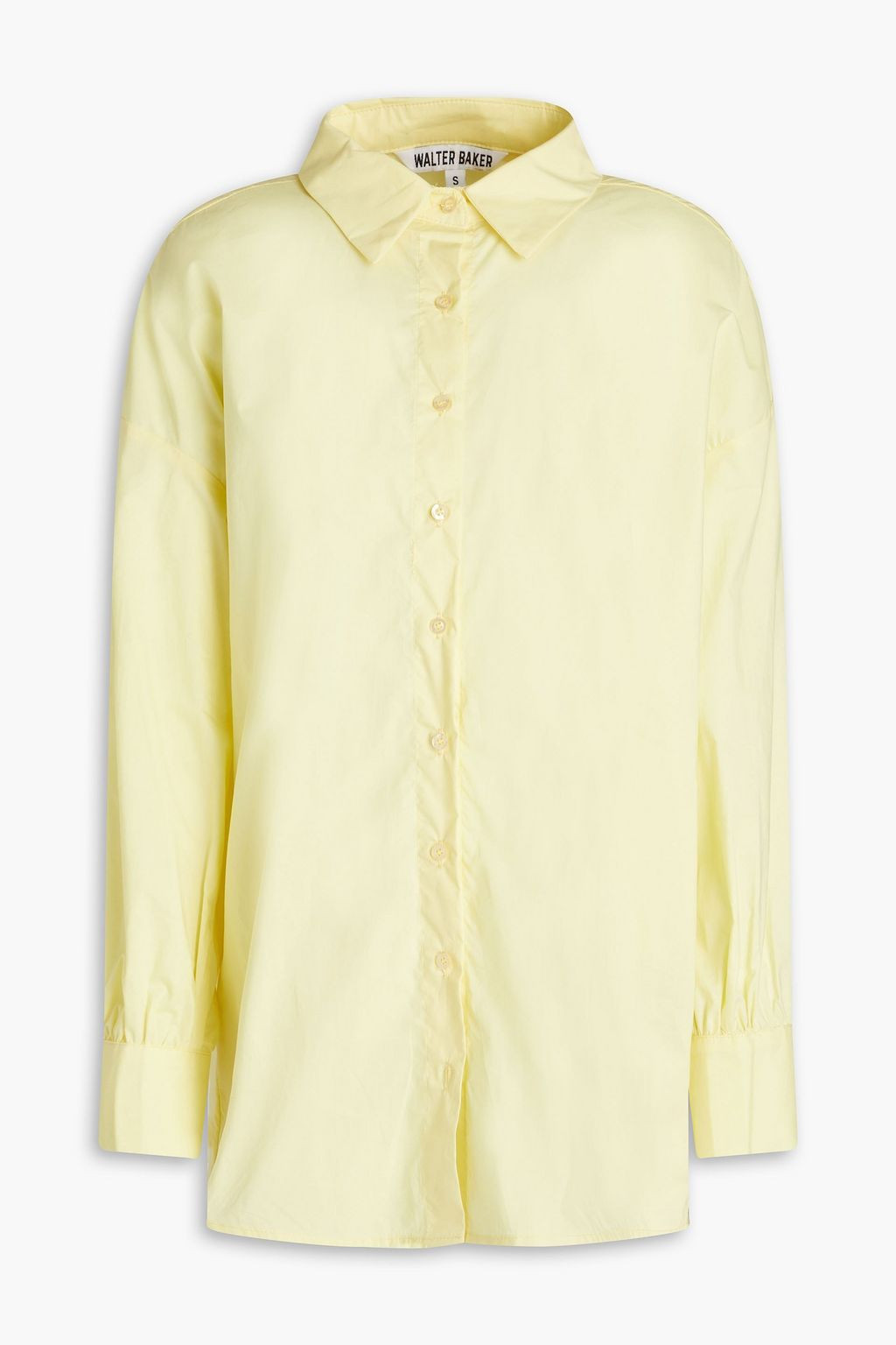 Vincenza lace-up cotton-poplin shirt | The Outnet (UK and Europe)
