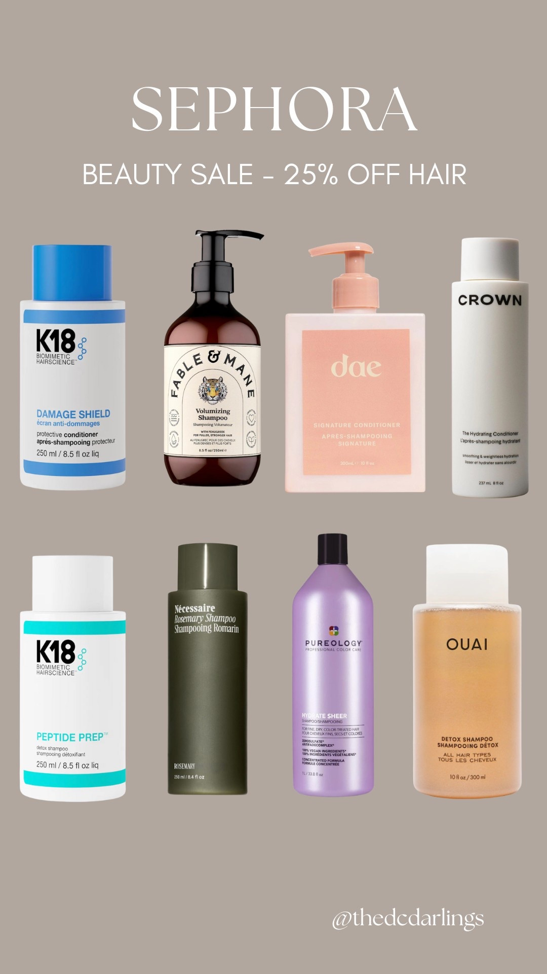 Hair goals just got more affordable 💁‍♀️🛍️ Snagged my faves (and trying a few new ones) during the Sephora Hair Sale — 25% off! 

Say less. #SephoraSale #HairCareHeaven

#LTKBeauty #LTKSaleAlert #LTKFindsUnder50