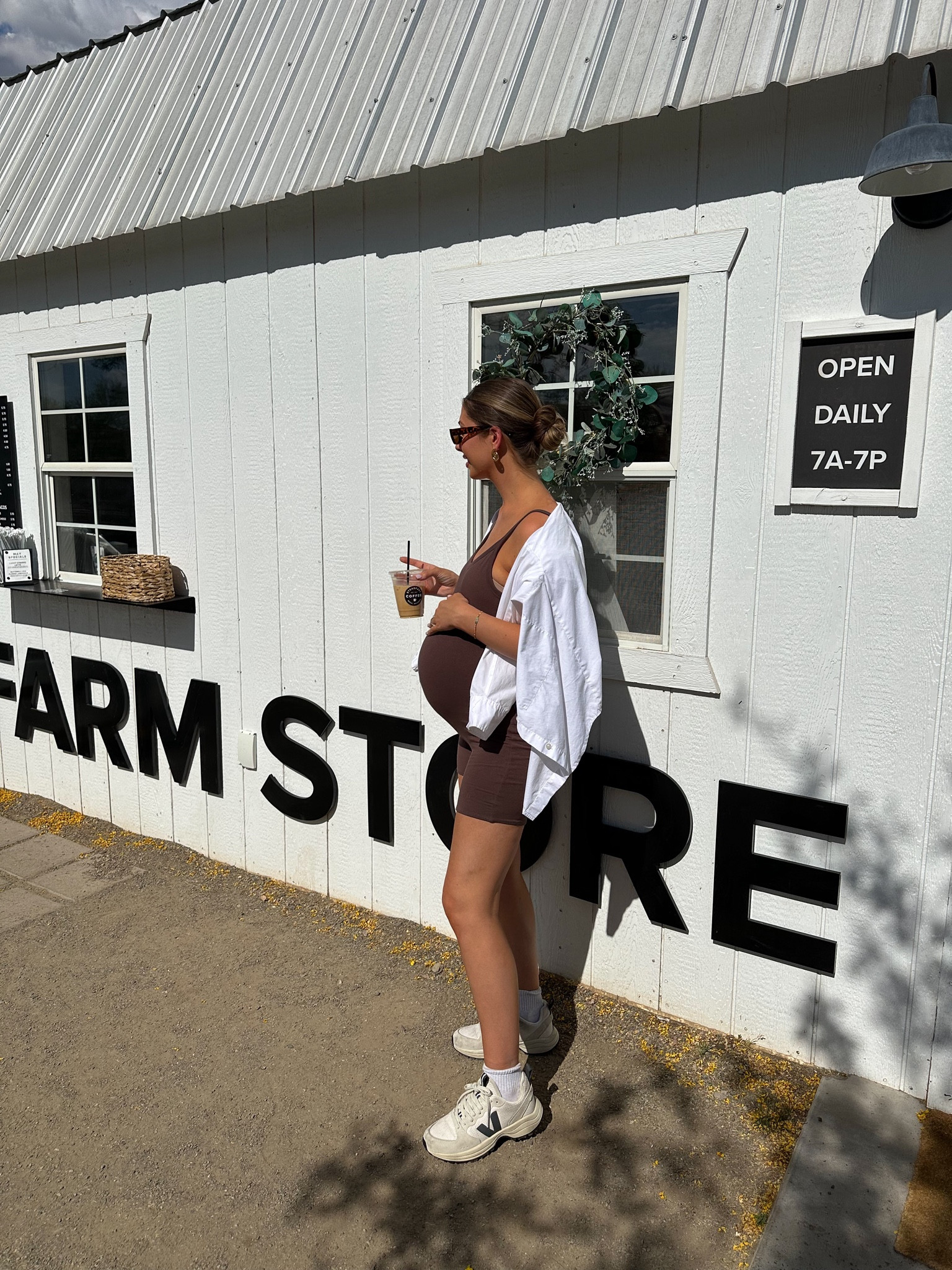 One of my fav pregnant outfits in awhile! ✨👏🏽 

#LTKFindsUnder100 #LTKBump