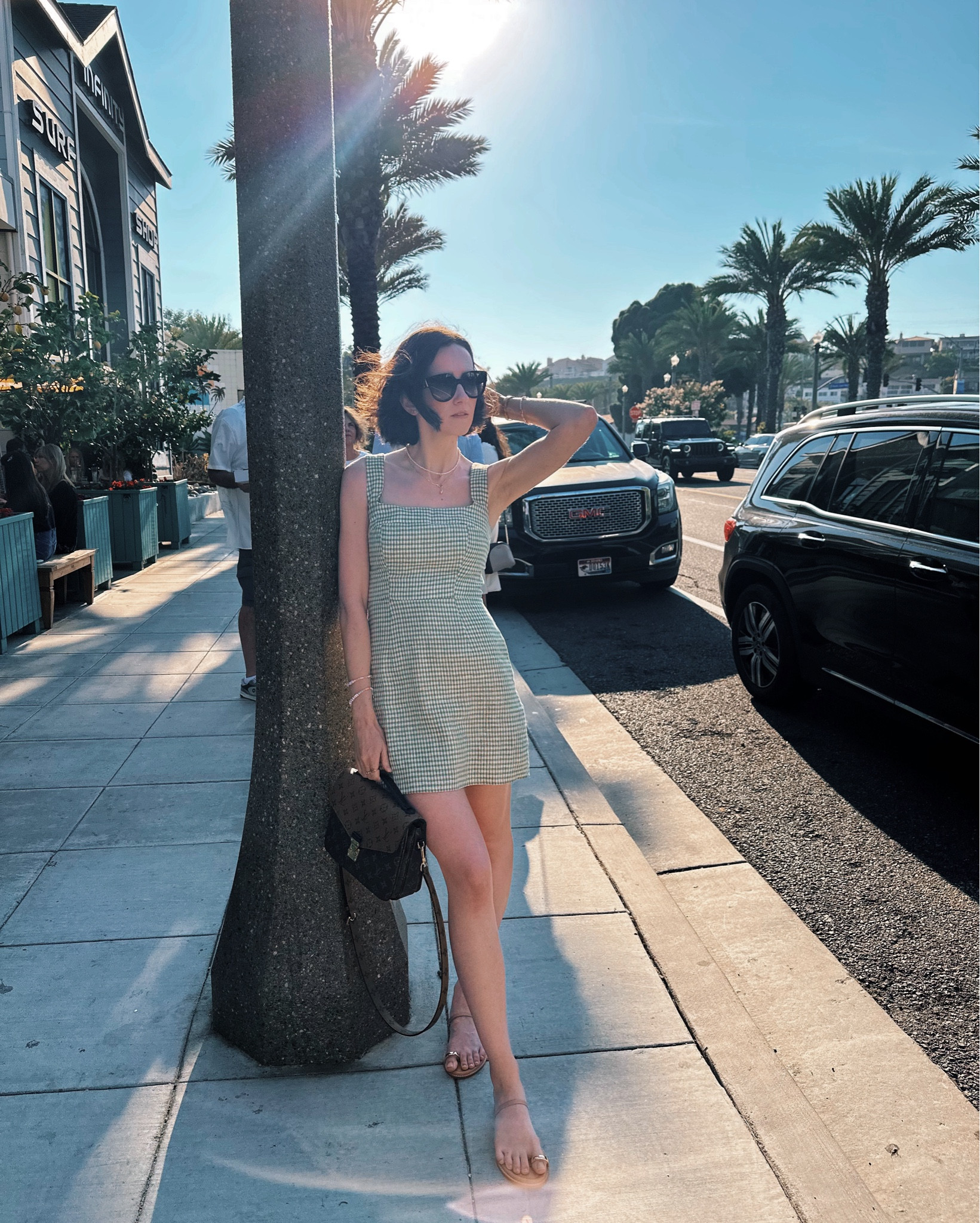 This dress has been one of my all time faves this summer 🍃🥑🥝  I have big plans to continue my gingham obsession into the fall 🤭 wearing the dress in a 0 

#LTKStyleTip #LTKSeasonal