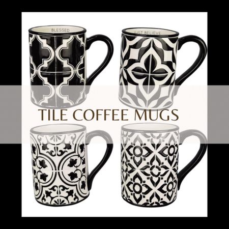 Tile coffee mugs.  

#LTKGiftGuide #LTKfamily #LTKhome