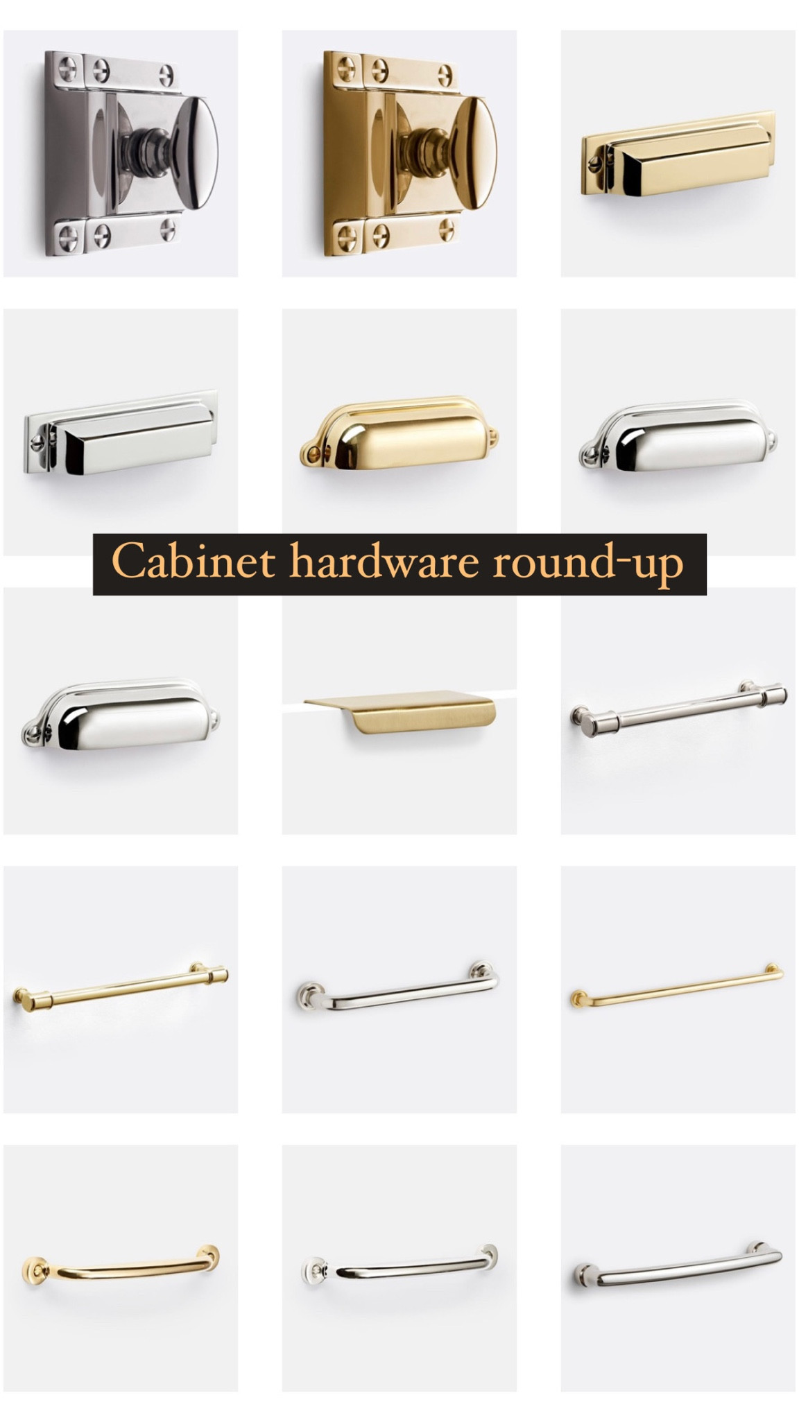 Round-up of my favorite cabinet knobs, latches, and pulls! These are tried and true 🖤

#LTKhome