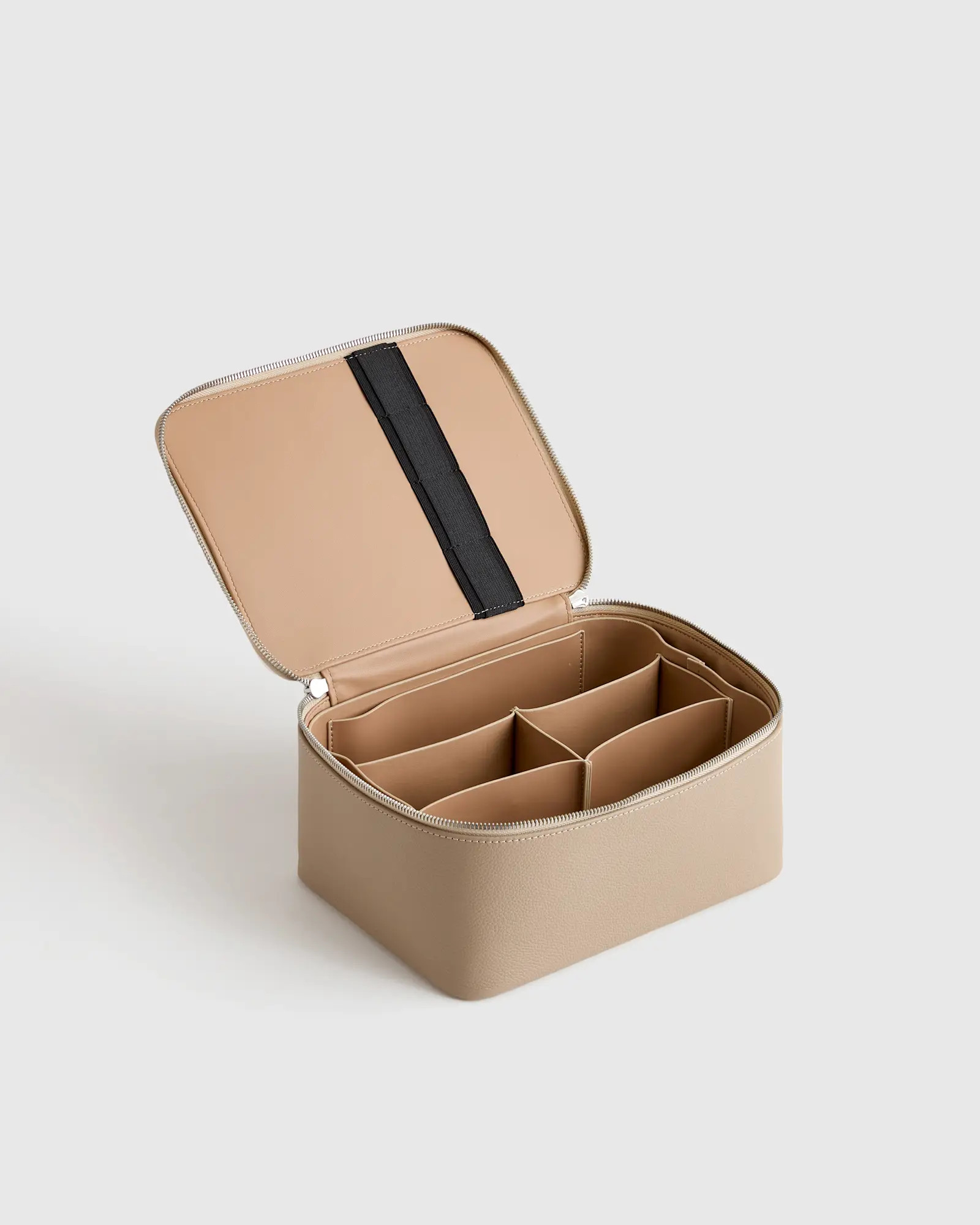 Italian Leather Travel Cosmetic Case | Quince