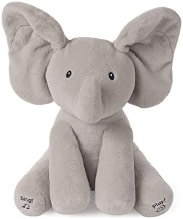 GUND Baby Animated Flappy The Elephant Stuffed Animal Plush, Gray, 12" | Amazon (US)