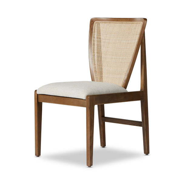 Alida Natural Crosshatch Cane Dining Chair | Scout & Nimble