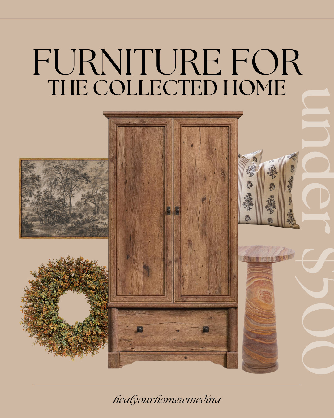 Under $500 for the collected home! 

 #LTKSeasonal #LTKHome #LTKSaleAlert