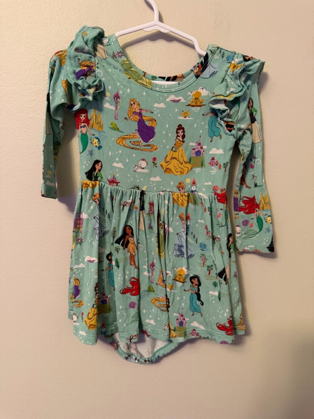 Little Sleepies Mint Green Disney Princess Dress | Poshmark