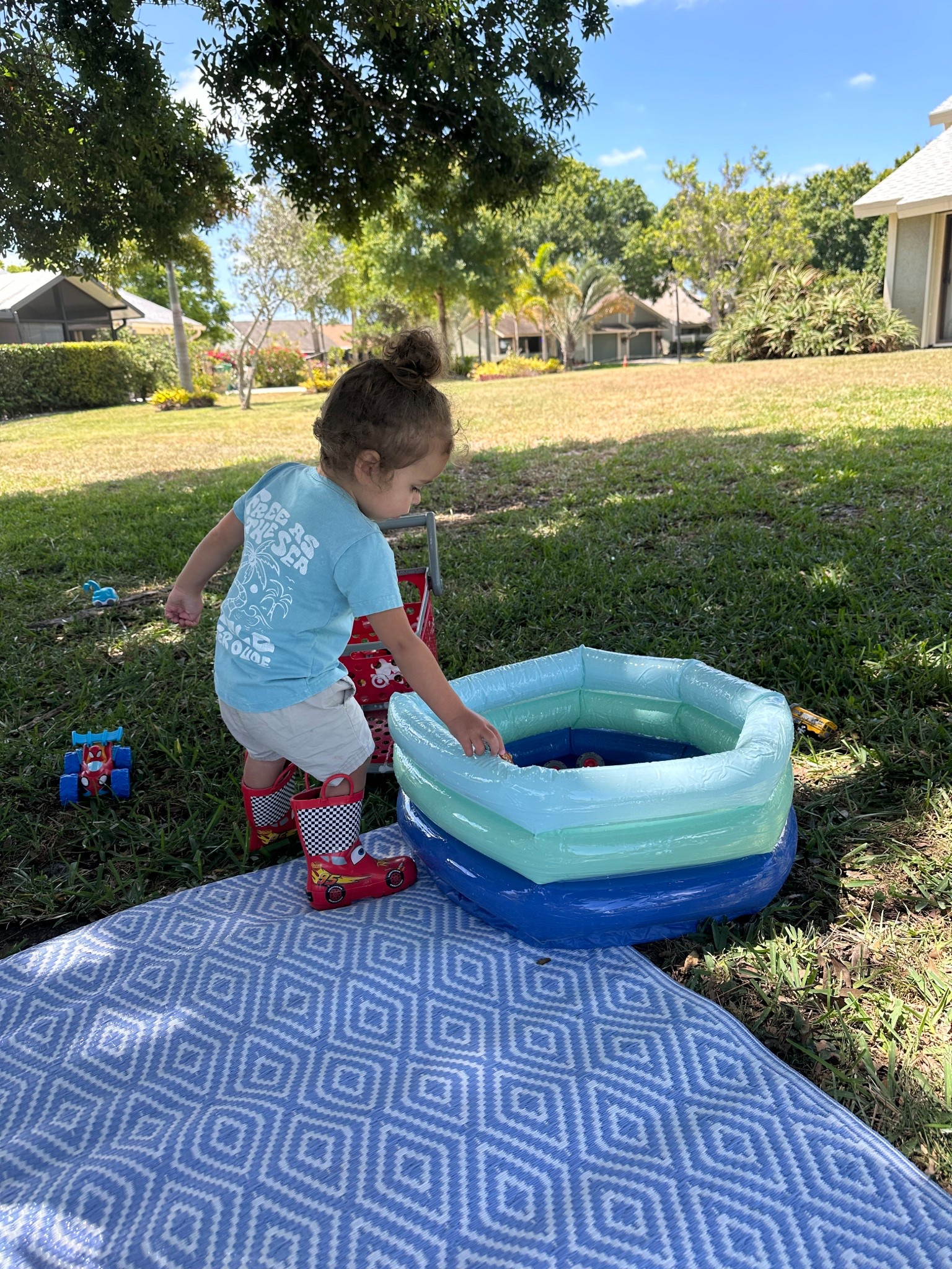 Mini pool // summer // perfect for toys // toddlers // cars // moms // on sale // summer toys // target 

#LTKFamily #LTKSeasonal #LTKKids