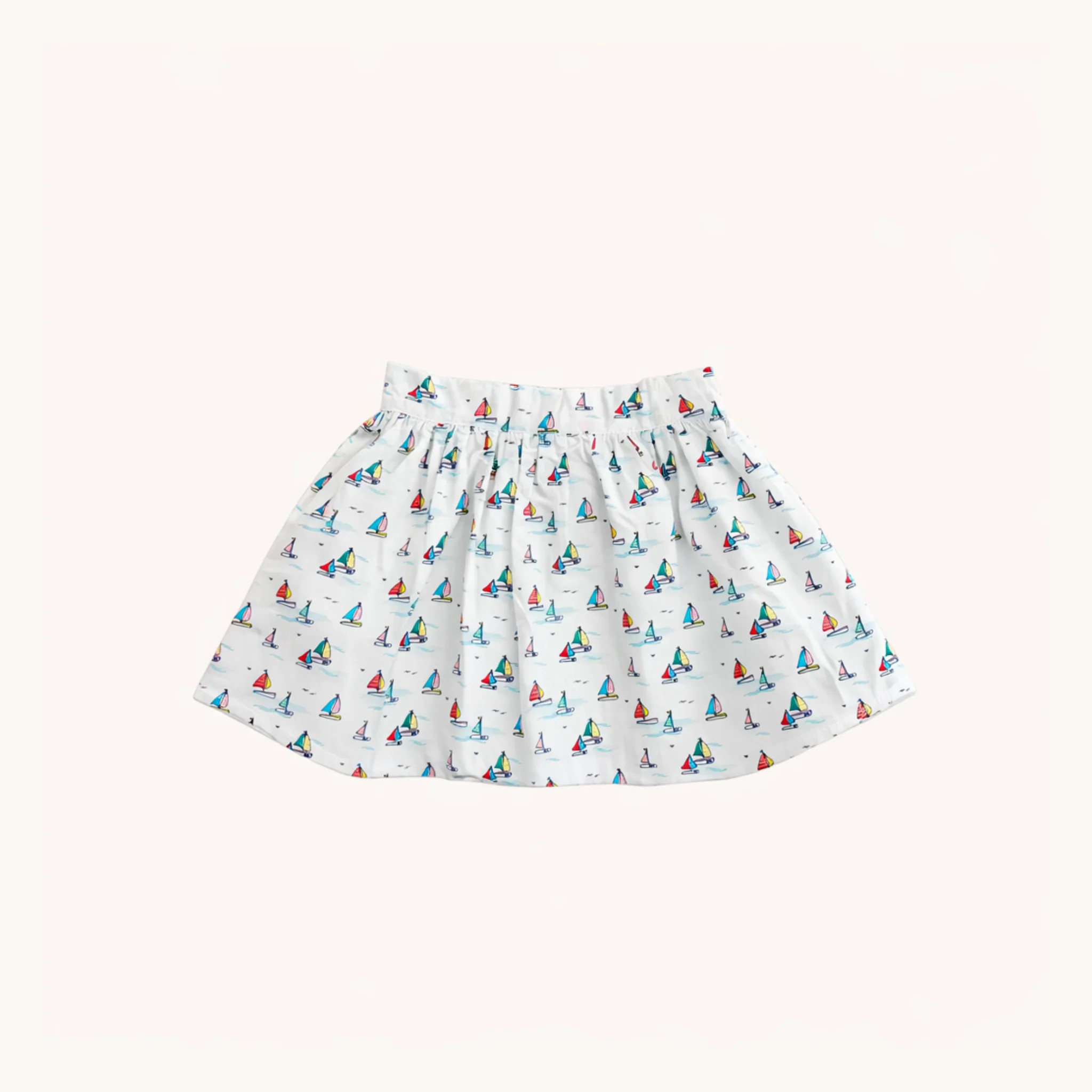 Circle Skirt in Sailboats | Nella June