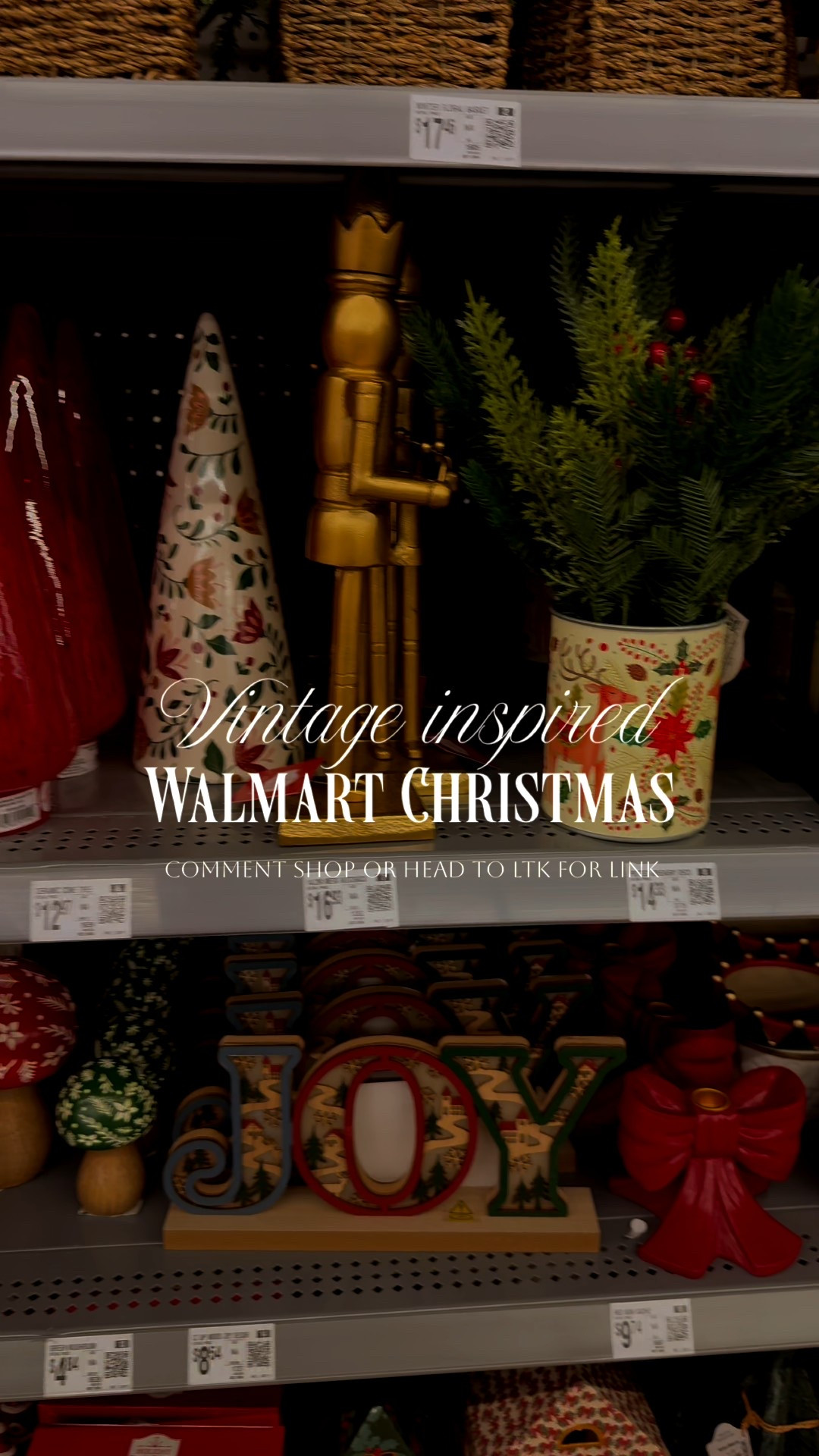 These vintage-inspired Christmas finds from Walmart are so good this year. The best part? They’re budget-friendly and look like something straight out of grandma’s attic — the kind of decor that mixes perfectly with your thrifted treasures and heirloom pieces.

When you head to my LTK link in bio, some items may say “out of stock” online, but don’t panic — click pickup or delivery from your local store, and you might still find them. I’ve been to two Walmarts over the last few weeks and both were still fully stocked.

Come shop these vintage-inspired Christmas finds and let’s make our homes feel like the holidays we grew up with. ❤️


#ChristmasDecor #WalmartFinds #VintageChristmas #HolidayHome #BudgetFriendlyDecor #CountryCottageStyle #LTKHoliday #CottagecoreChristmas


#LTKSeasonal #LTKHoliday #LTKHome