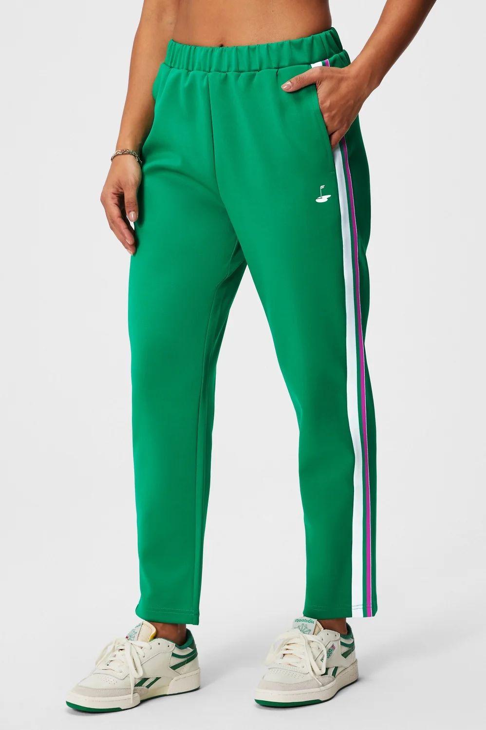 Tapered Tricot Pant | Fabletics - North America