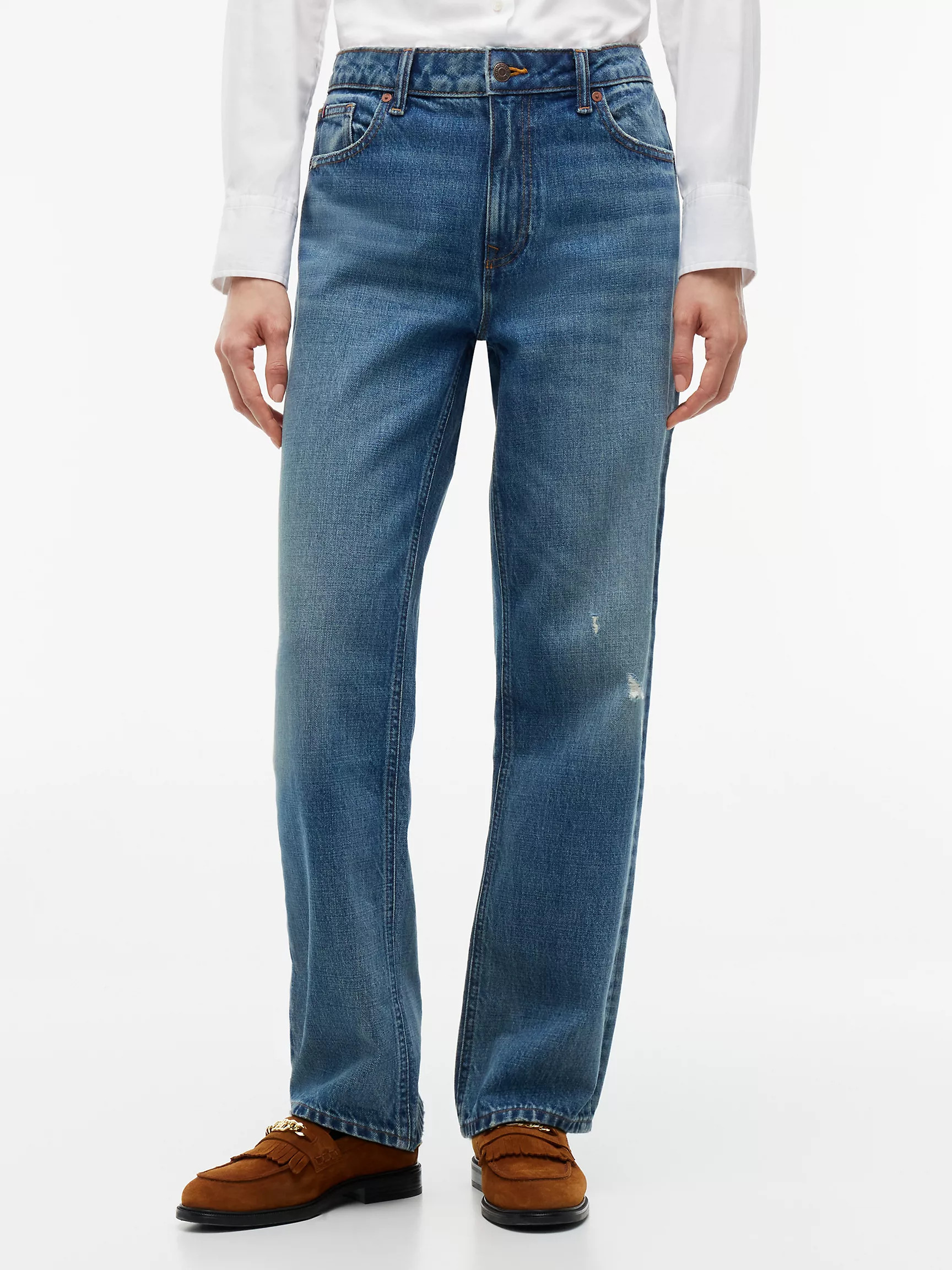 High-Rise Classic Straight Jean | Tommy Hilfiger | Tommy Hilfiger (US)