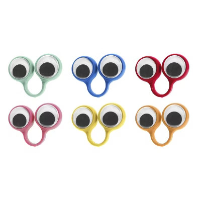 Finger Eyes 6ct - Spritz™: Multi-Colored Party Favor Toys, Ages 4+, Polypropylene, All Occasion... | Target