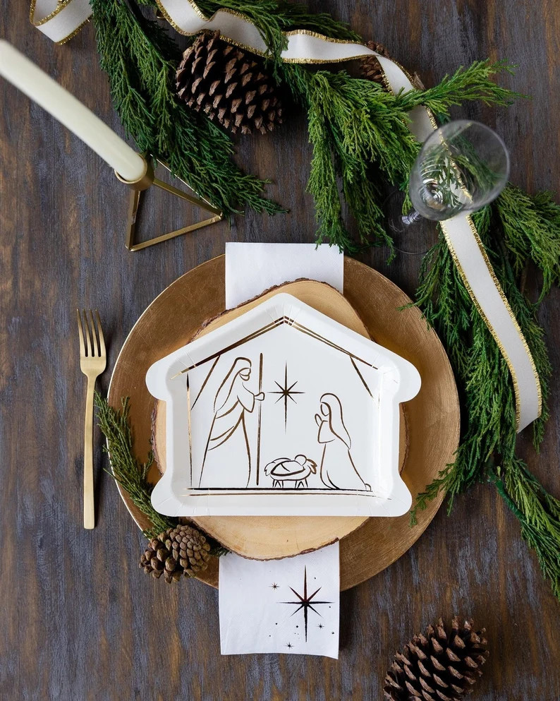 Nativity Paper Plates - Etsy | Etsy (US)
