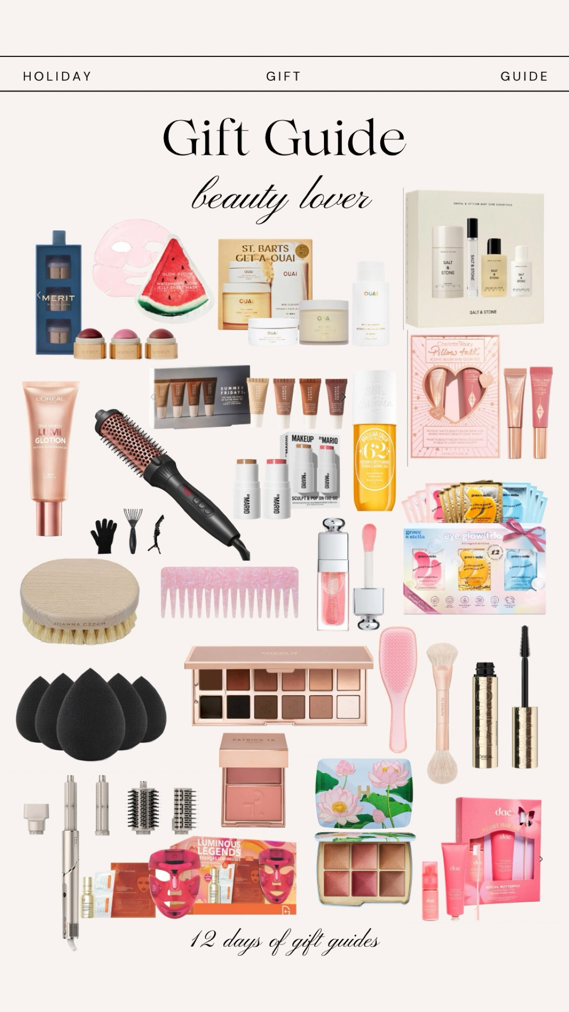 Beauty and makeup lover gift guide / holiday gift guide 2024 / easy gifts for her / stocking stuffers  

#LTKbeauty #LTKgiftguide #LTKcanada