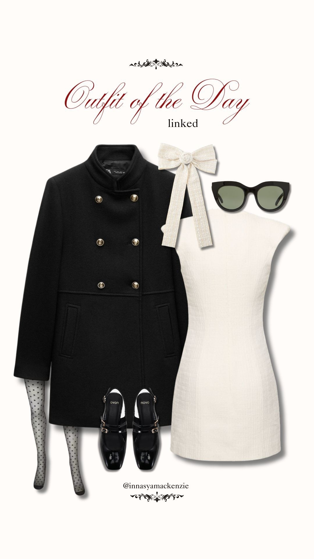 ootd 🌟🖤 linked a similar jacket as Dotti doesn’t sell my coat anymore