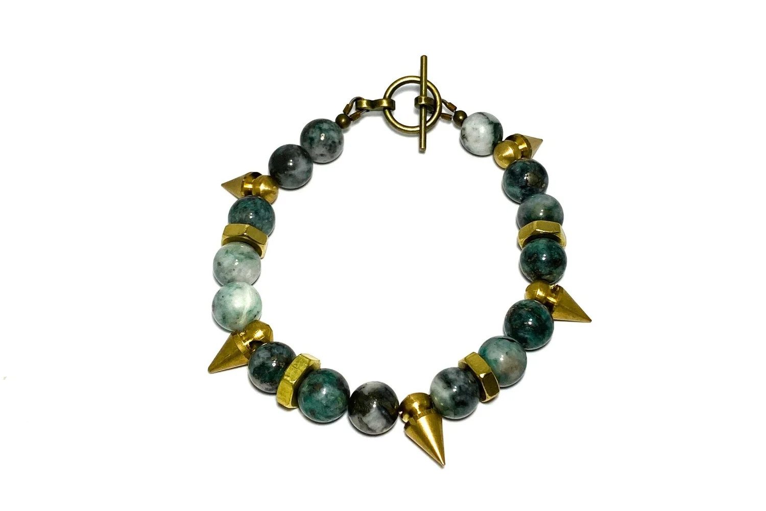 ON POINT: PYRITE JADE BRACELET \u2014 Rachel Nathan | Rachel Nathan