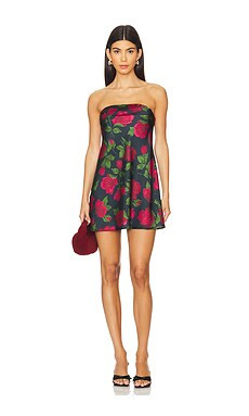 Show Me Your Mumu Taylor Tube Mini Dress in Send Me Roses from Revolve.com | Revolve Clothing (Global)