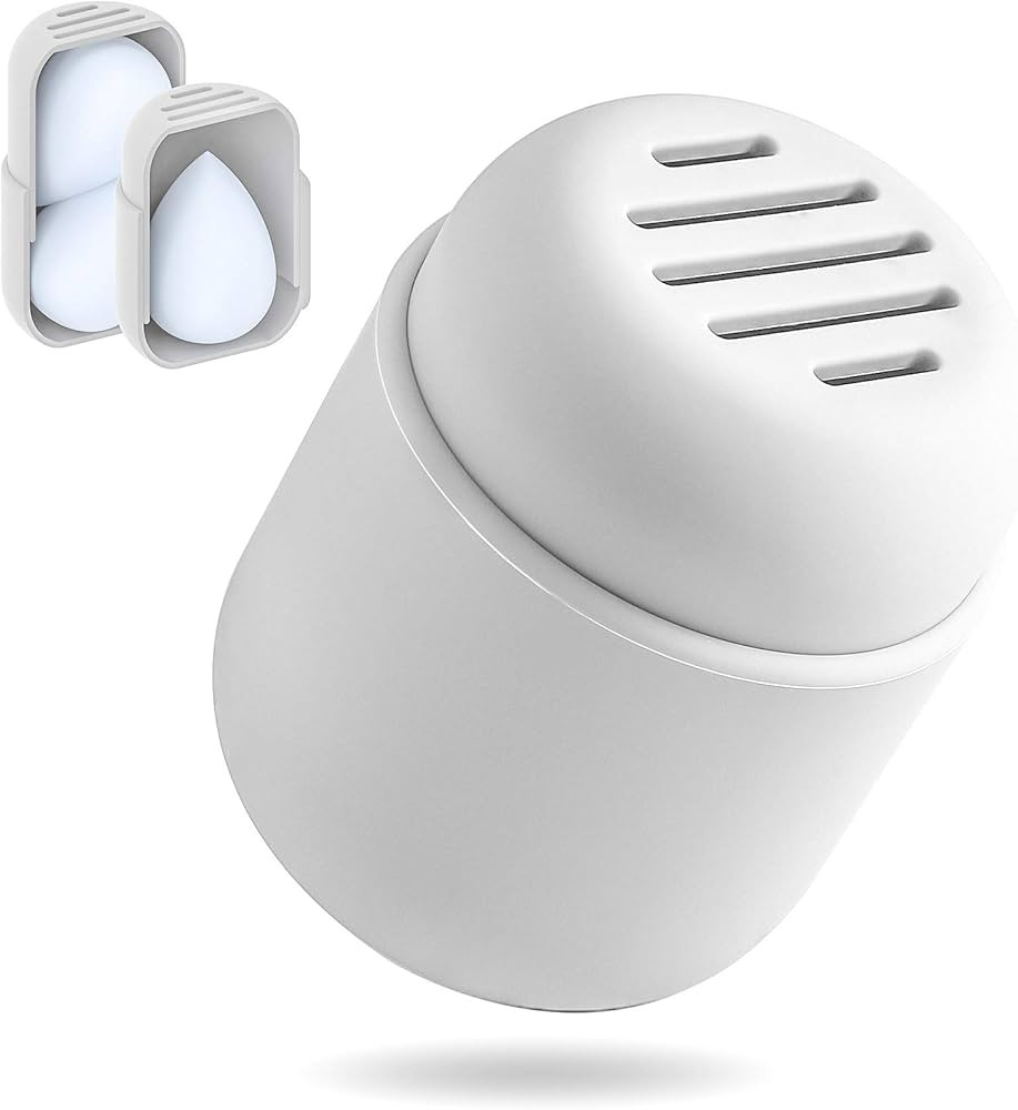 BEZOX Makeup Sponge Holder, Beauty Sponges Case for Travel, Make-up Face Blender Silicone Contain... | Amazon (US)