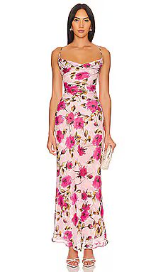 MORE TO COME Haylo Maxi Dress in Pink Multi from Revolve.com | Revolve Clothing (Global)