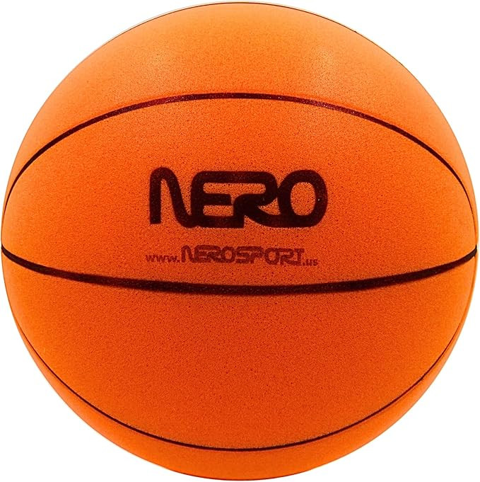 NERO SPORT Ninja Silent Basketball- Soft Foam Indoor Hoop Play | Soundless Ball for Quiet Dribbli... | Amazon (US)