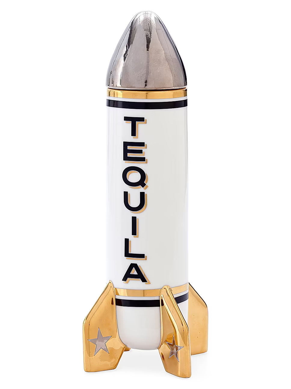 Rocket Porcelain & 16K Goldplating Tequila Decanter | Saks Fifth Avenue