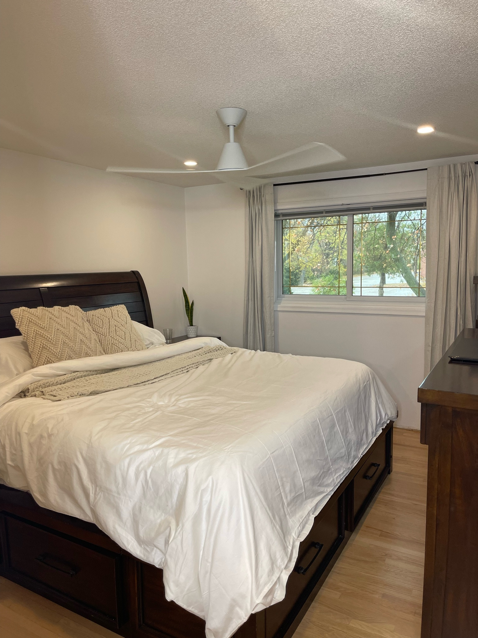 Minimalist, simple, neutral, organic primary bedroom makeover | Bedding is on SALE for Black Friday 25% off! 

#LTKCyberWeek #LTKsalealert #LTKhome