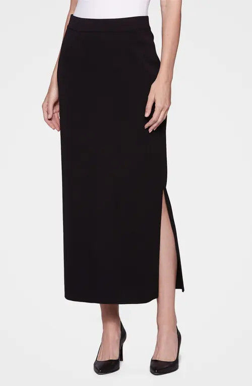 Misook Knit Maxi Skirt in Black at Nordstrom, Size X-Large | Nordstrom
