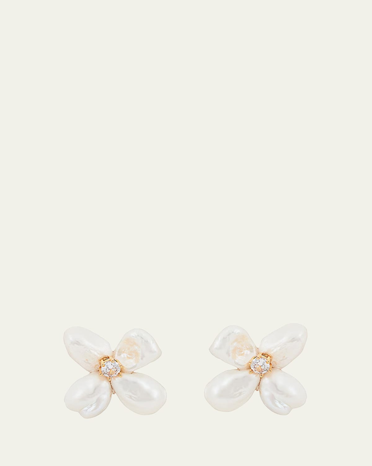 Flower Freshwater Pearl Earrings | Bergdorf Goodman