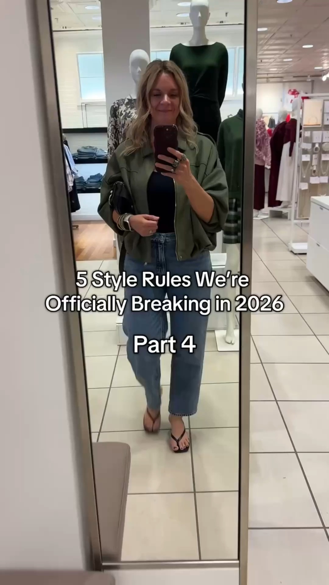 Age is not a dress code. 

Style should reflect your lifestyle, your body, and how you want to feel — not a number. 

Confidence doesn’t come from dressing “younger” or “older.” 

It comes from wearing clothes that fit well and feel like you. 

That rule? We’re done with it. 

Save this if you’ve ever second-guessed an outfit — and follow for confidence-first styling.