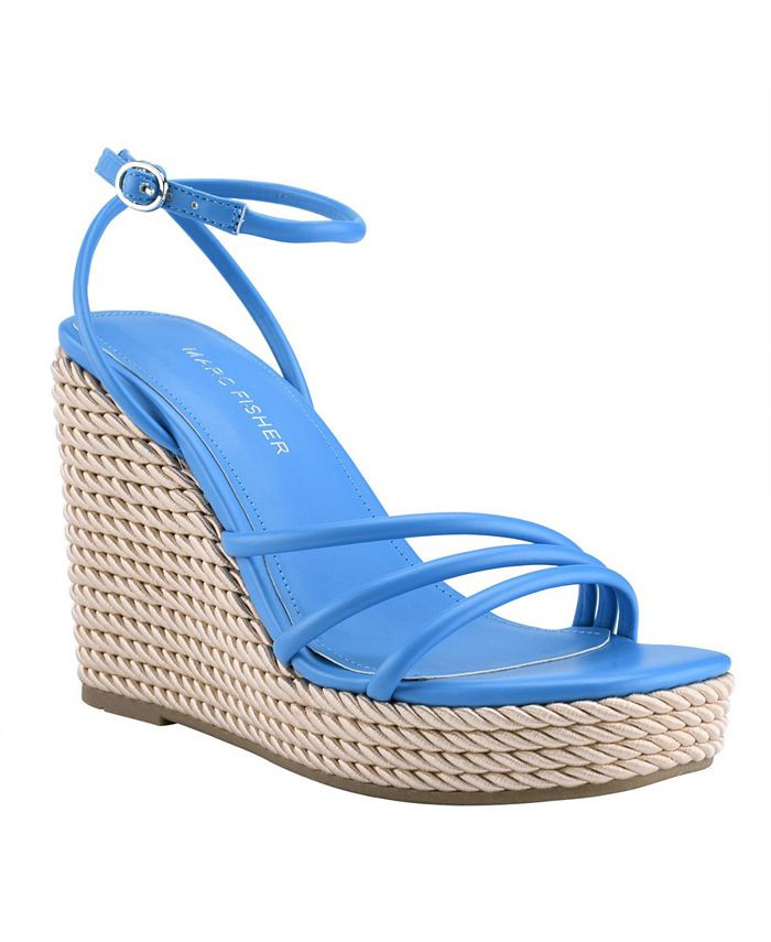 Marc Fisher Women's Zeki Platform Wedge Sandals & Reviews - Sandals - Shoes - Macy's | Macys (US)