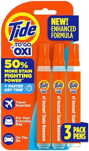 Tide Stain Remover for Clothes, Tide To Go Pen, Instant Stain Remover Pen & Spot Cleaner, Portabl... | Amazon (US)