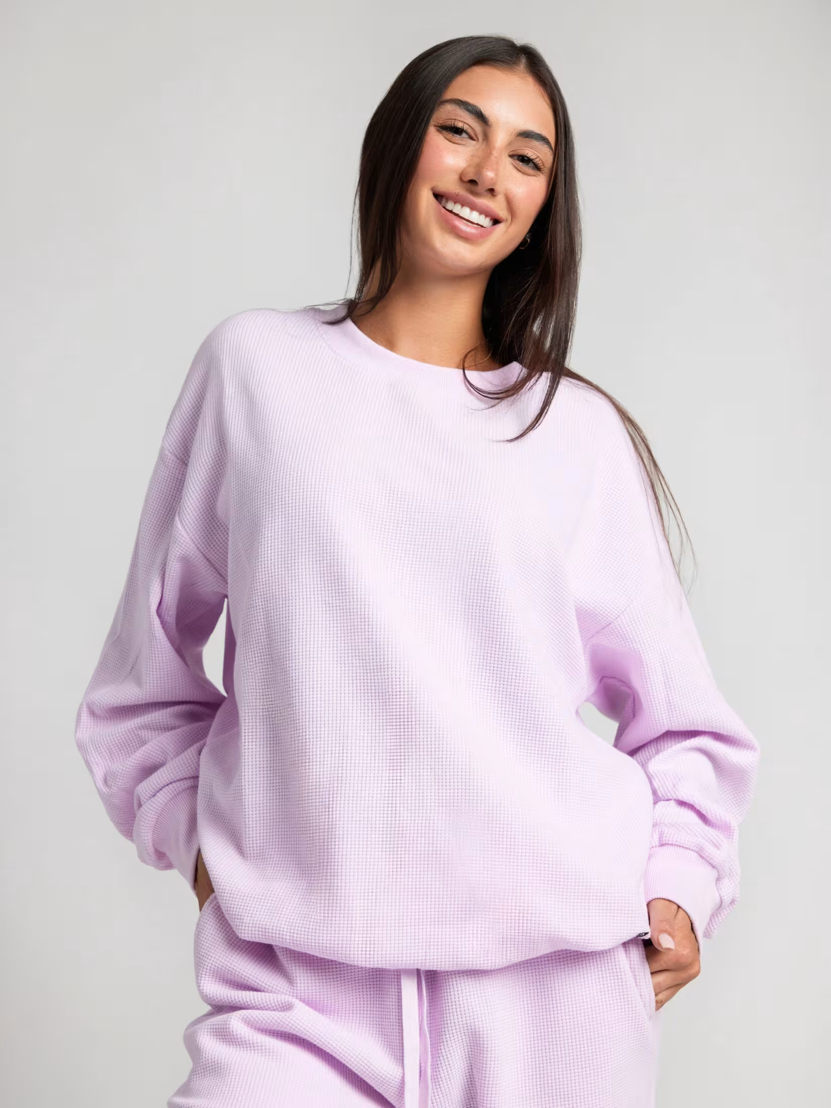Waffle Lounge Long Sleeve — Comfrt | Comfrt