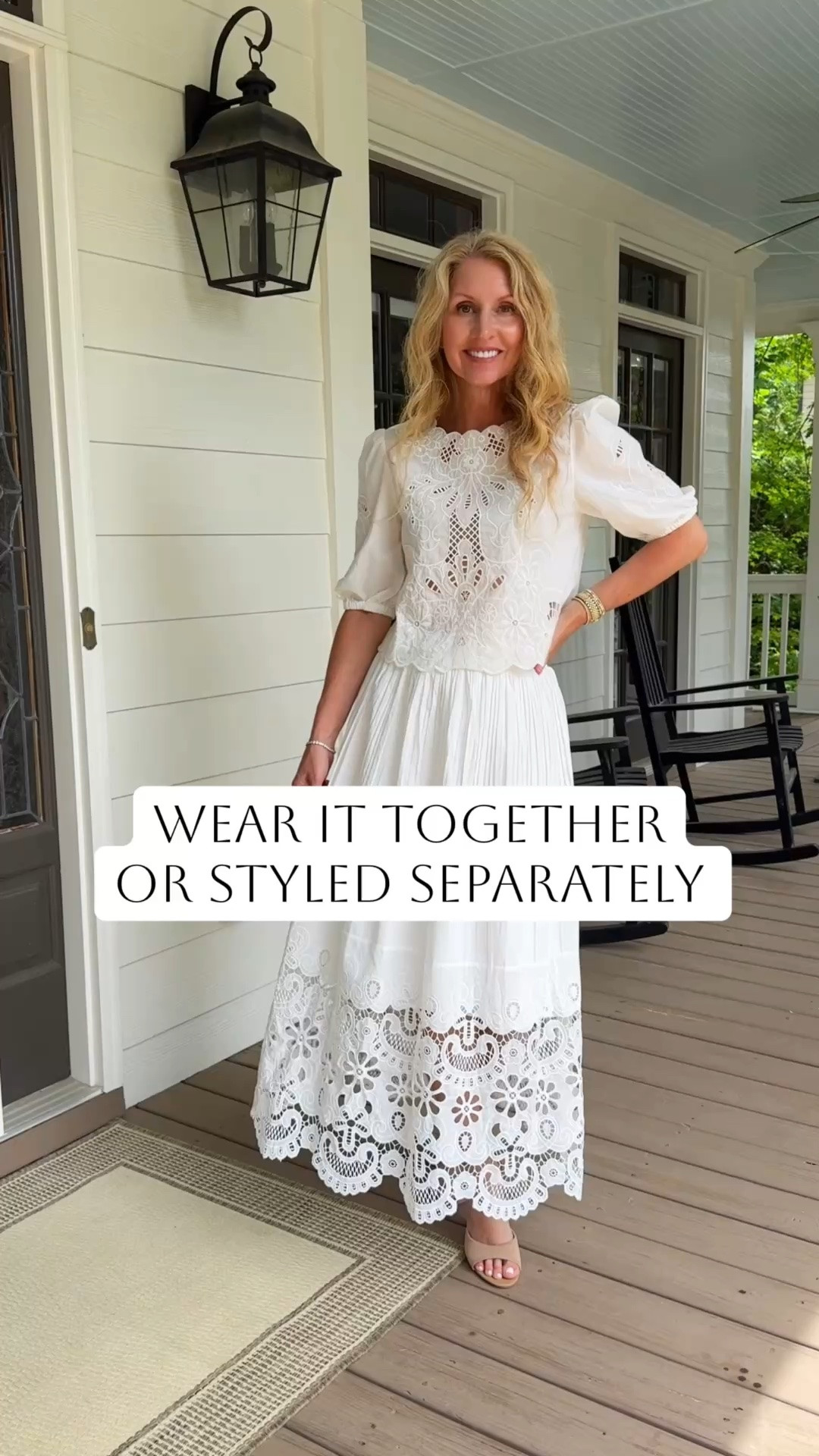 One set, so many outfit options 🤍


skirt set, matching separates, neutral style, chic outfit ideas, elevated basics, feminine style, capsule wardrobe, versatile fashion, classic style, midi skirt set, spring outfit, summer outfit, effortless outfits, neutral fashion, classy outfit ideas #SkirtSet #MatchingSet #NeutralStyle #ClassicStyle #CapsuleWardrobe #EffortlessStyle #MidiSkirt #FashionOver40 #ElevatedStyle #ChicOutfits

#LTKOver40 #LTKWedding
