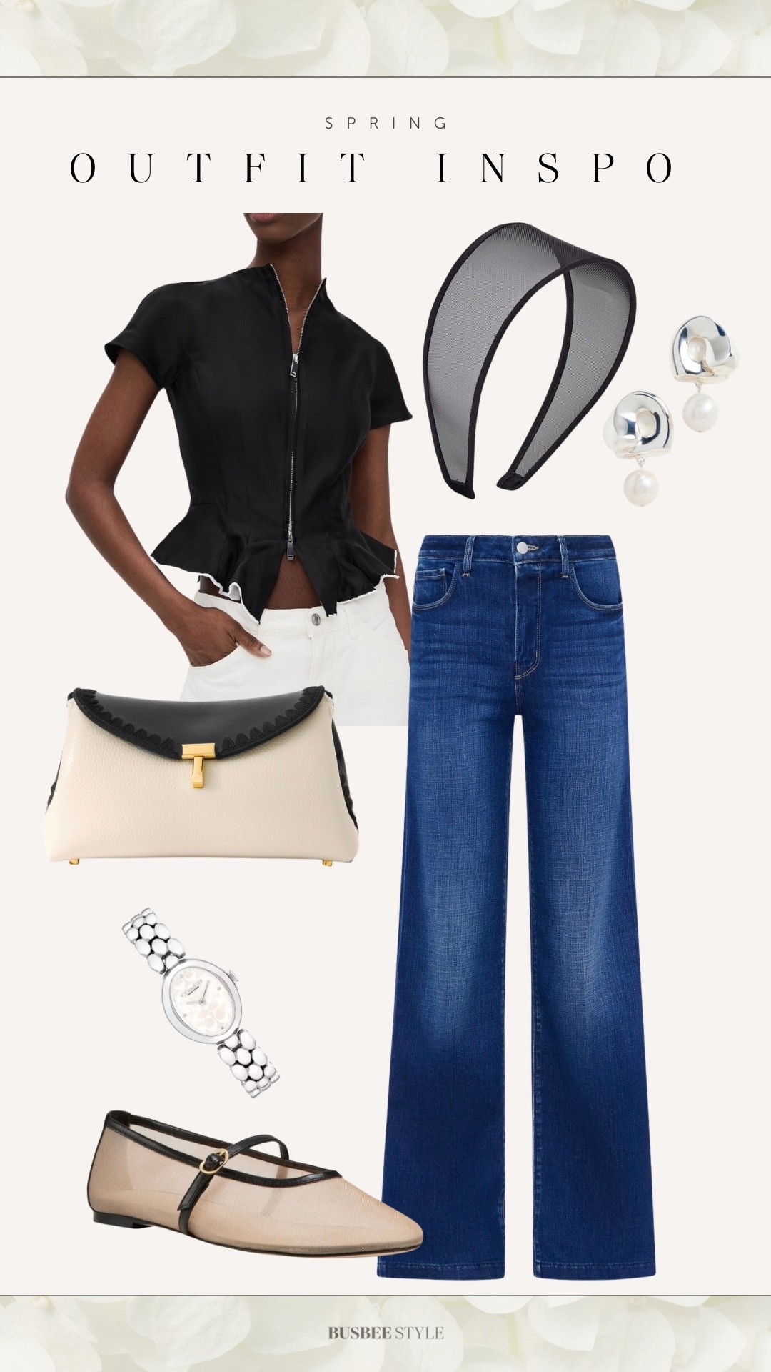 Casual spring outfit inspo featuring one of my favorite pairs of comfy jeans 

#LTKOver40 #LTKSeasonal #LTKmomlife