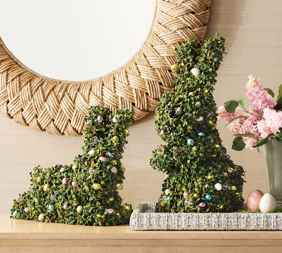 Lit Bauble Easter Egg Bunny | Pottery Barn (US)