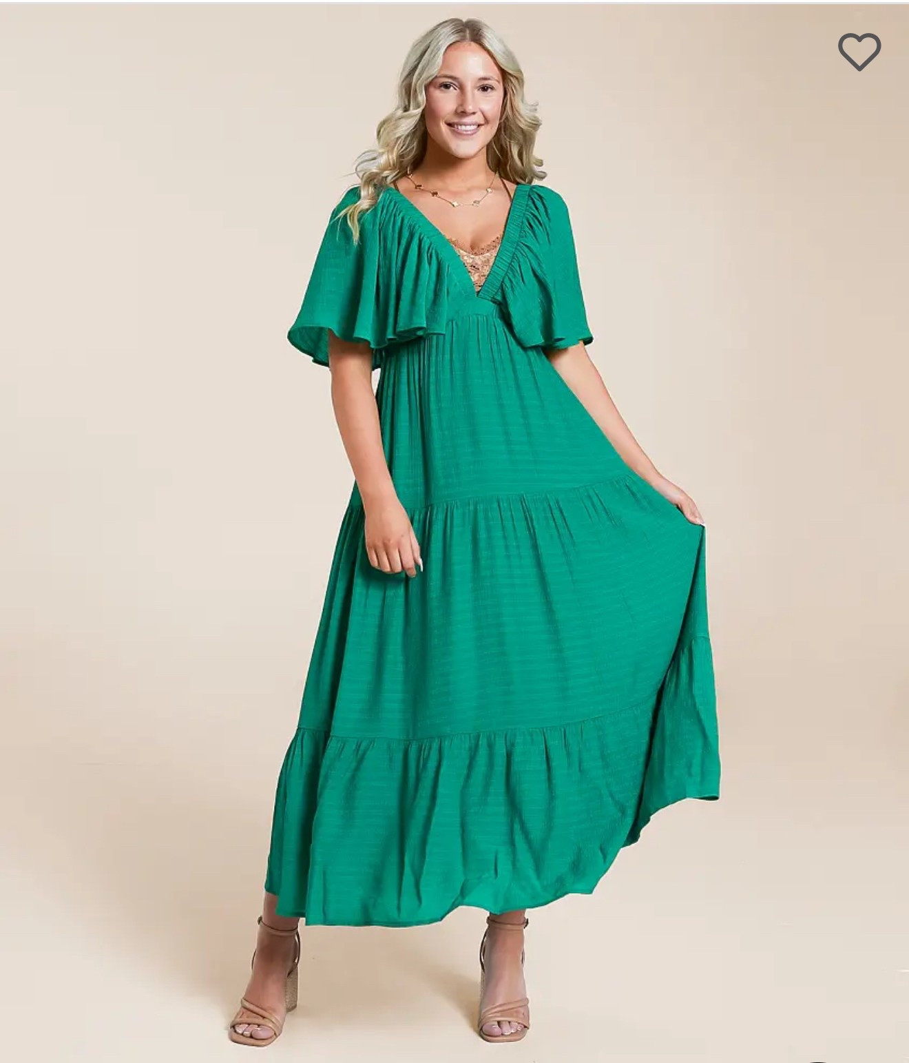 Buckle green Ruffle Midi Dress


#LTKFindsUnder100 #LTKSeasonal #LTKStyleTip