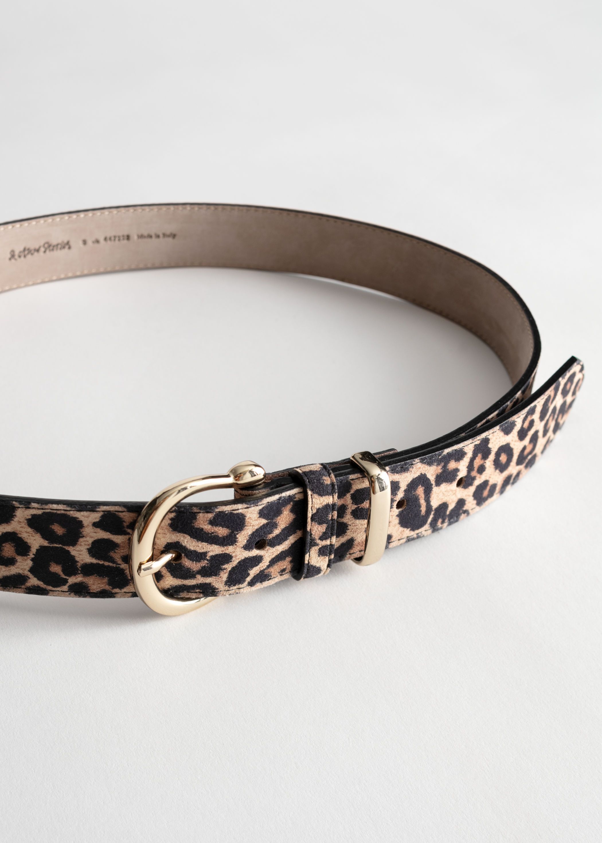 Leopard Leather Belt | & Other Stories (EU + UK)