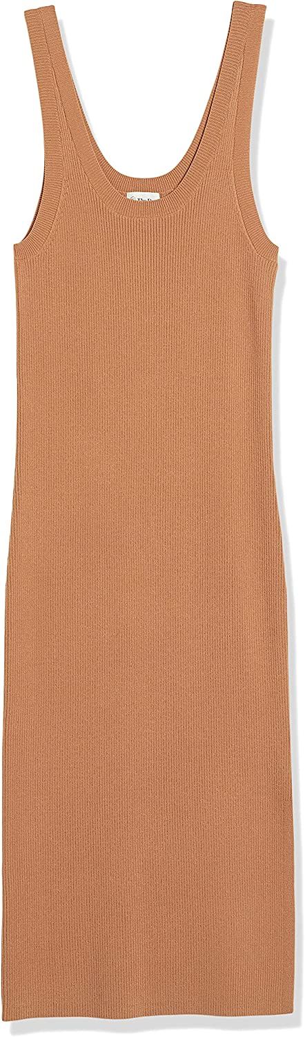 The Drop Women's Yasmin Rib Midi Sweater Tank Dress | Amazon (US)