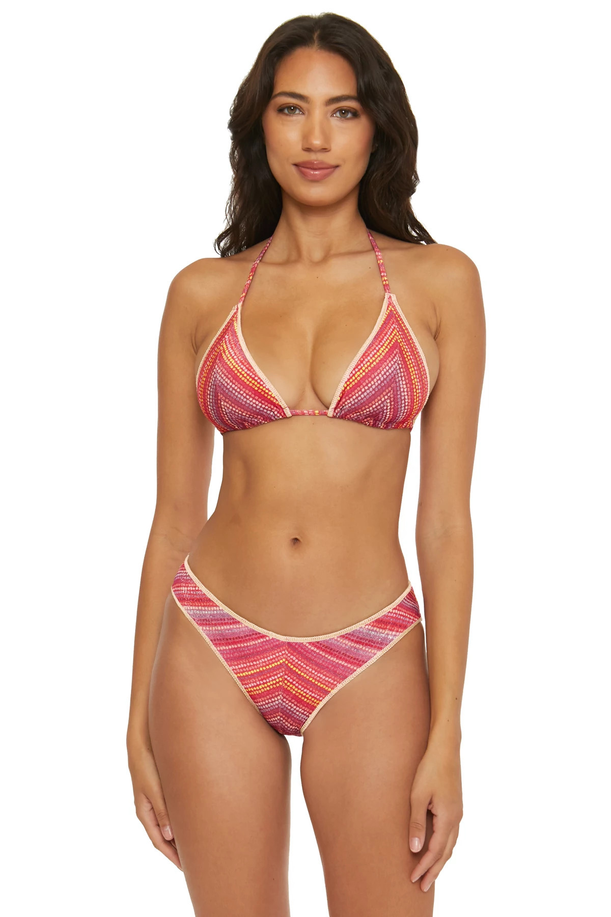 Cheryl Metallic Triangle Bikini Top | Everything But Water